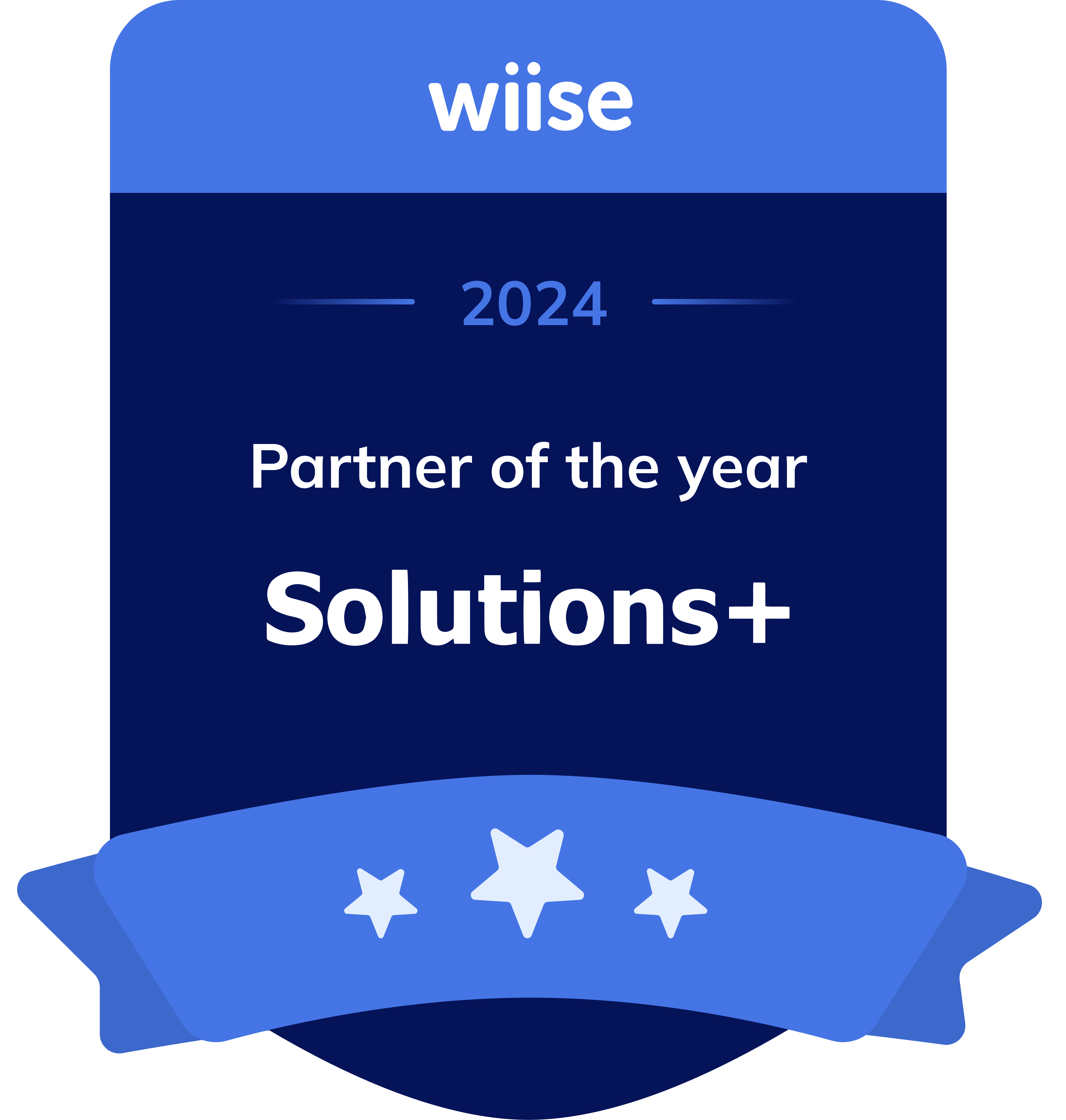 Wiise Partner of the year badge 2024